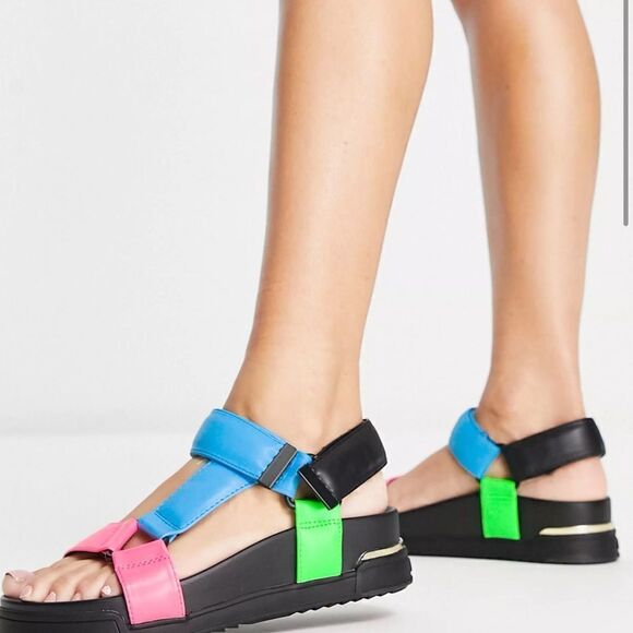 ALDO Talana Sandals Multi- color- Size:9 - Picture 7 of 16